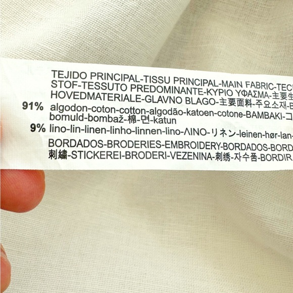 ZARA Boho Romantic Floral Embroidered Festival Midi Dress. Medium. - Picture 10 of 16